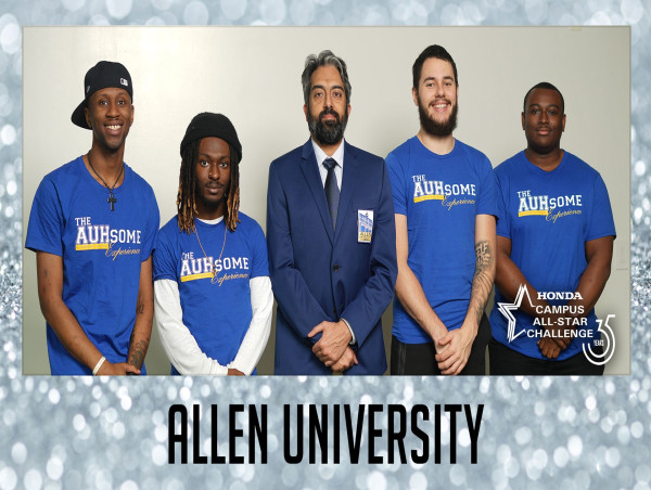  Allen University Advances to 35th Honda Campus All-Star Challenge National Championship Tournament 