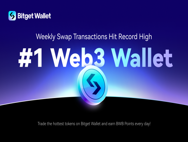 Bitget Wallet secures the top spot globally in swap transactions, surpassing MetaMask