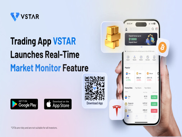  CFD Trading App VSTAR Launches Market Monitor Feature with Real-Time Investment Opportunities 