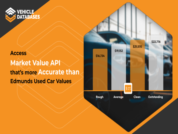  Access Market Value API that's more accurate than Edmunds used car values 