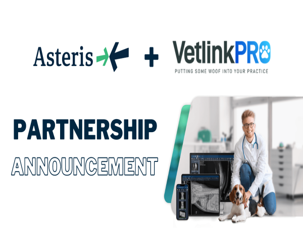  Asteris Announces Partnership with VetlinkPRO to Revolutionize Veterinary Imaging and Practice Management 