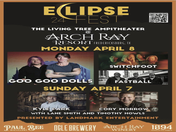 Goo Goo Dolls, Eli Young Band, Switchfoot, Wade Bowen, Fastball, Uncle Lucius and More turn Texas into Eclipse Central