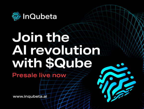 New AI crypto project InQubeta breaks $13 million in ongoing presale