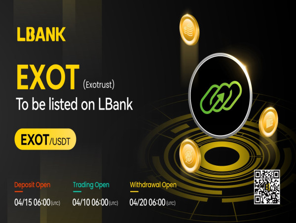 Exotrust (EXOT) Is Now Available for Trading on LBank Exchange