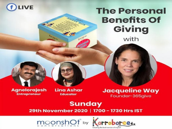 Discover the Joy of Giving with Jacqueline Way on Moonshot Conversations 