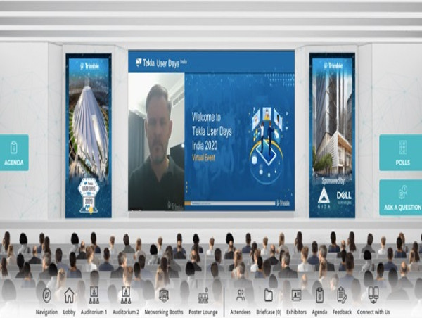  Trimble Hosts its First-ever Virtual Tekla User Days (TUD) Event in India 