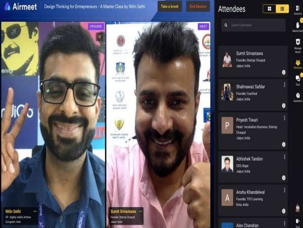  Jaipur-based Startup Chaupal Helps Startups Nationwide through Virtual Incubation Program 