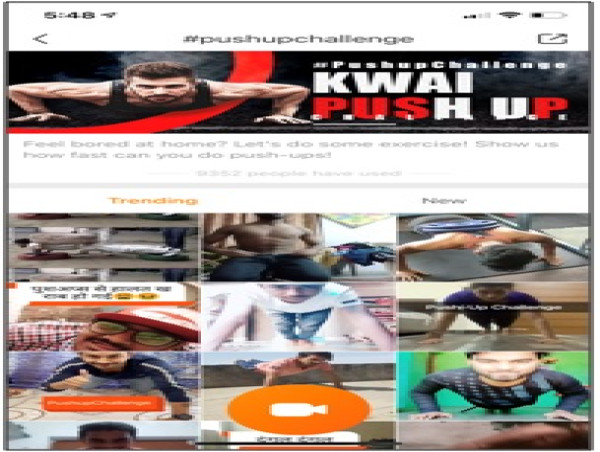  Lockdown #PushupChallenge Trends on Kwai App 