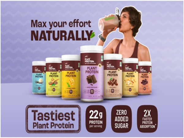 Actor Mandira Bedi Falls in Love with Tastiest Max Protein Plant Protein