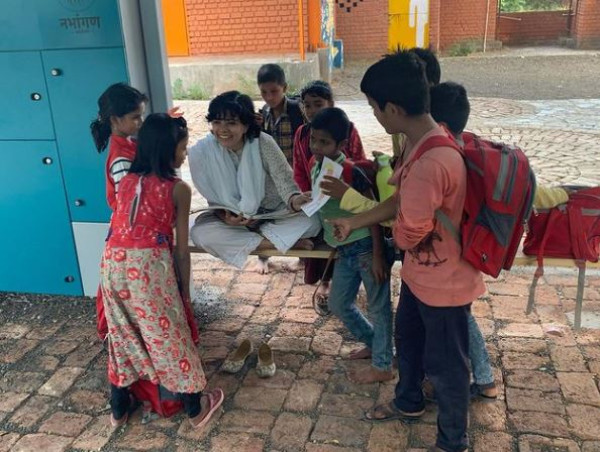  Actor and Philanthropist Rajshri Deshpande Commencing her Third School Rebuilding Initiative in the Tribal Village of Marathwada, Crowdfunding on Ketto for the Project 
