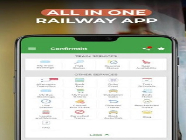  Online Train Ticket Discovery and Booking App Confirmtkt Crosses 10 Lakh Booking 