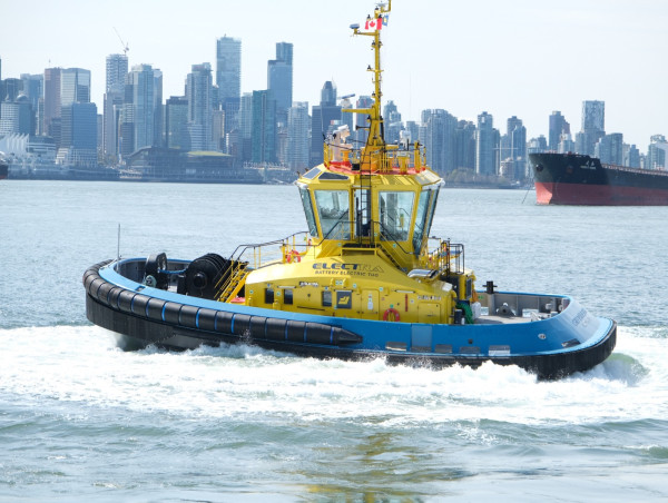  SAAM Towage Canada Becomes First Zero-Emission Electric Tug Operator in Port of Vancouver 