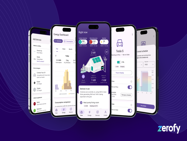  ZEROFY LAUNCHES WHITE LABELED ENERGY MANAGEMENT APP FOR SOLAR INSTALLERS AND ENERGY PROVIDERS 