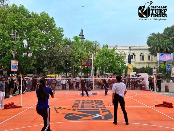  Gatorade Drops It's All New Turf at the Iconic Chandni Chowk to Inspire Active Lifestyle 