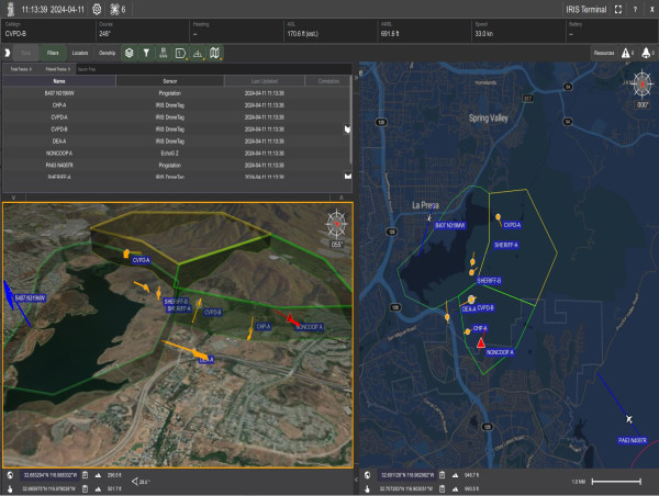 Kongsberg Geospatial adds Dronetag Network Remote ID to IRIS Terminal