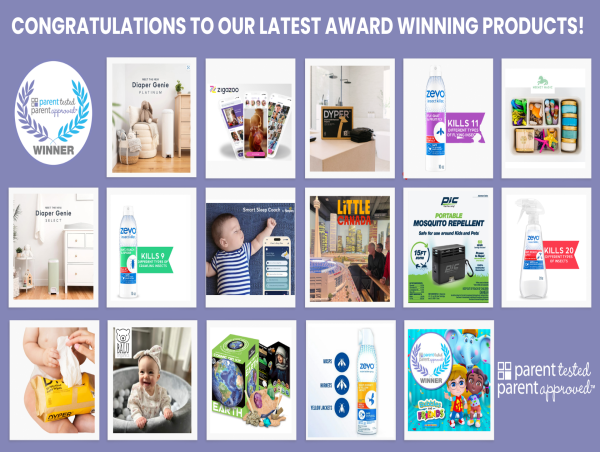  Parent Tested Parent Approved announces latest award-winning products for families 