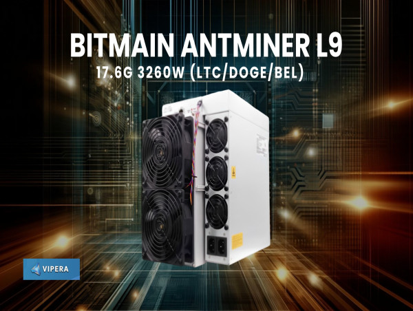 Viperatech Sets New Standards in Crypto Mining with Pre-Orders for the Bitmain Antminer L9 17.6G