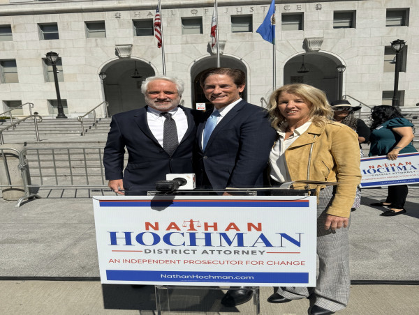  RFK Children Rory and Max Kennedy Endorse Nathan Hochman for Los Angeles County District Attorney 