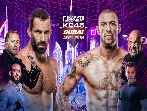  Luke Rockhold and Joe Schilling headline Karate Combat 45 in Dubai 