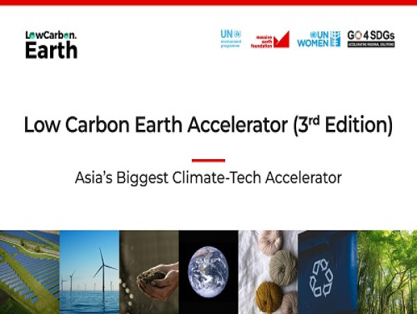  LowCarbon.Earth, Asia's Leading Climate Accelerator Supported by UNEP and Massive Earth Foundation, is Hosting its Demo Day in Bangkok on 25th April 2024 