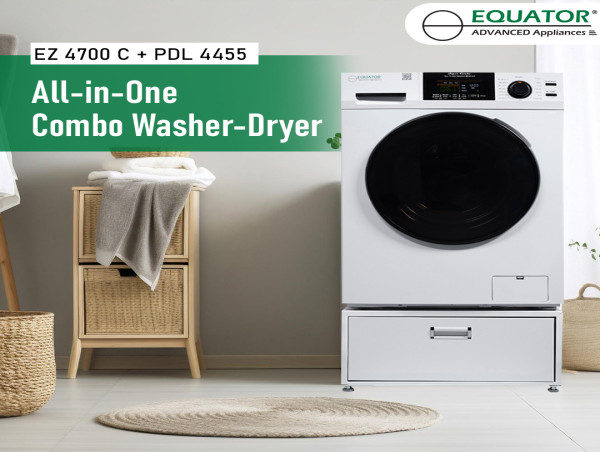 Equator Launches 4700 Super Combo Washer-Dryer All-In-One Laundry Solution