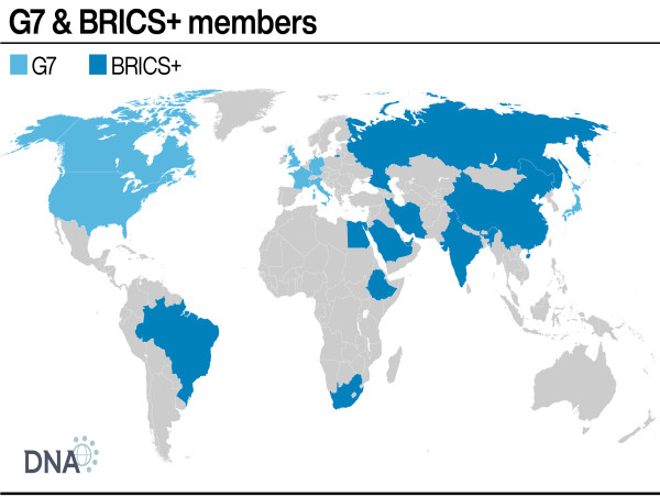 Report: Brics+ Likely New Counterpoint To G7 Led Geopolitical Order