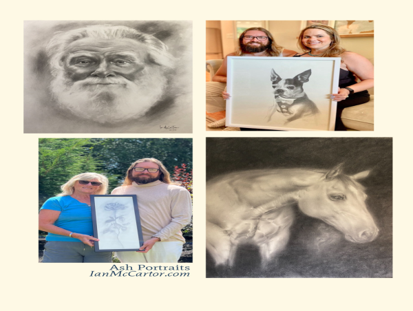 Ian McCartor Offers Unique Artistic Service for Grief Support Through Personalized Artwork