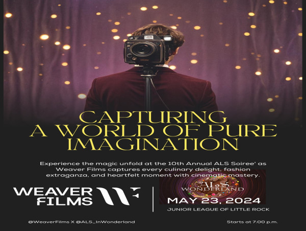 Weaver Films to Capture the 10th Annual ALS Soiree'