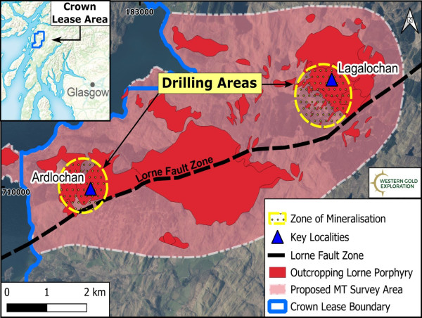 Western Gold Drills New Copper Gold Porphyry Centre at Ardlochan and Extends Porphyry Mineralisation at Lagalochan Strengthening Lorne Fault Zone Potential