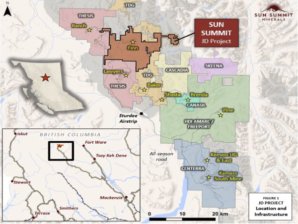 Sun Summit's Extensive Data Review Identifies Multiple New High-Grade Gold-Silver Targets at the JD Project