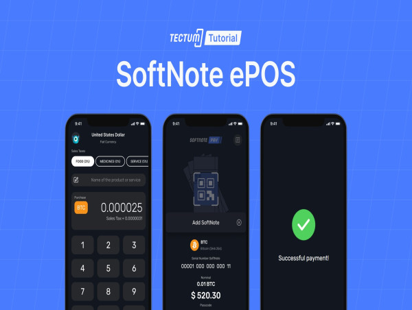  Tectum - The Fastest Layer 1 Blockchain Releases Tutorial Video of SoftNote ePOS Machine Ahead of Product Launch 