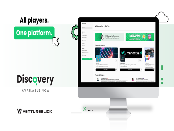  VentureBlick Launches 'Discovery': The First Global Networking Platform for Healthcare Innovation 