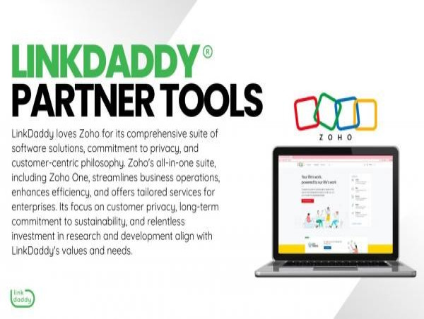 LinkDaddy Announces Zoho Adoption for Improved SEO & Content Creation Services