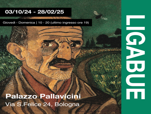  Antonio Ligabue a Bologna per la prima volta dal 3 ottobre a Palazzo Pallavicini 