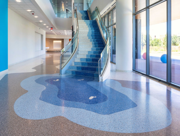 Natural Elements Shine in Texas Children’s Hospital's Award-Winning Terrazzo Floors