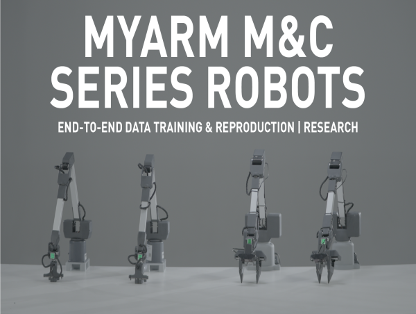 Elephant Robotics Unveils myArm M&C Series Robots to Advance Embodied Intelligence