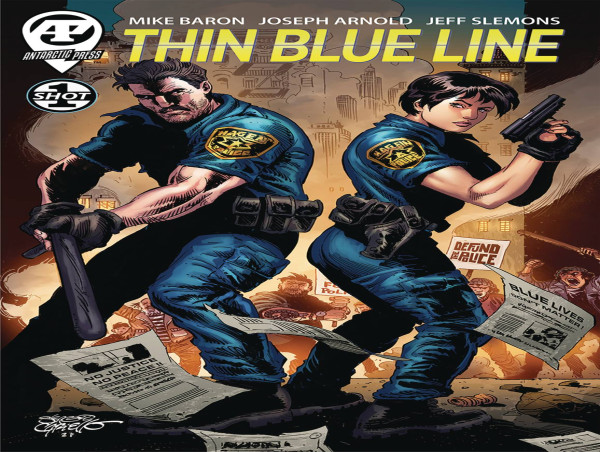 Eisner-Winning Marvel & DC Comics Writer Creates Story Celebrating Police