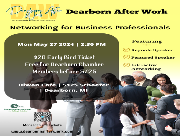Dearborn After Work Networking Event: Connect, Collaborate, and Grow
