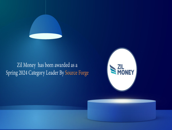 Zil Money Named Category Leader for Spring 2024 by SourceForge