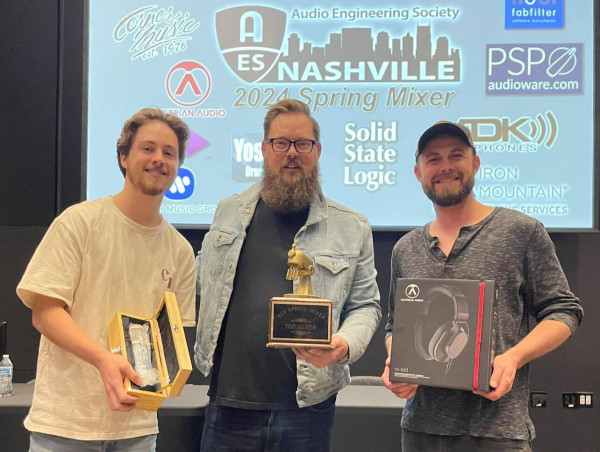  Dark Horse Institute Clinches Victory at AES Nashville Section - 18th Annual Spring Mixer Competition 