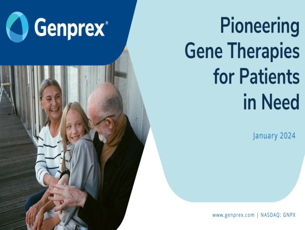 Clinical Trials Commenced for Immunogene Therapy: Advancing Small Cell Lung Cancer Treatment : Genprex; NASDAQ: GNPX