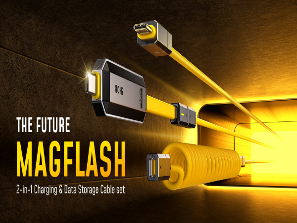  World's First Splicable 2-in-1 Charging & Data Storage Cable Launches on Kickstarter 
