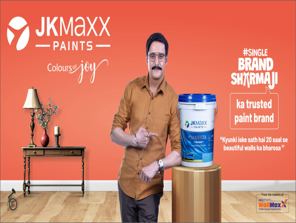  JK Maxx Paints Launches #SingleBrandSharmaJi Campaign Reinforcing Commitment to Home Beautification 