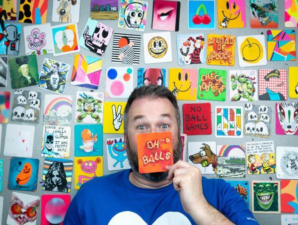  Brewing Support: Celebrities And Artists Donate Beermat Art To Aid Testicular Cancer Awareness 