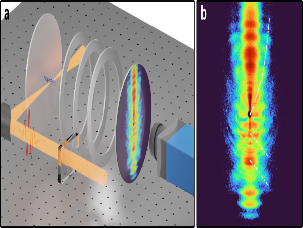 Strong-field photoelectron holography in the subcycle limit
