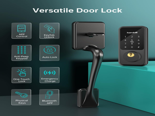 How does Hornbill M1 Fingerprint Door Lock Enhance Home Security and Convenience