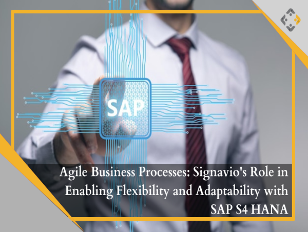 Agile Business Processes: Signavio's Role in Enabling Flexibility and Adaptability with SAP S4 HANA - BPX