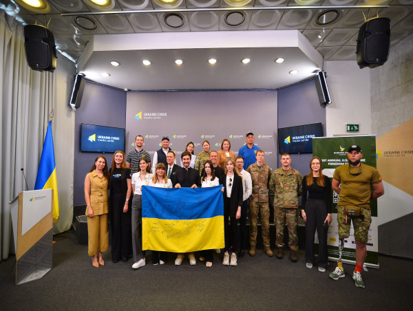  Spotlight on Solidarity: Highlights from the Press Conference and Preview of the 1st Annual U.S.–Ukraine Freedom Summit 