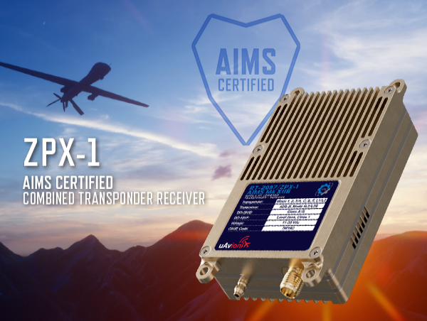 uAvionix Achieves AIMS Certification of World’s First Mode 5 Micro-IFF Combined Transponder Receiver (CTR)