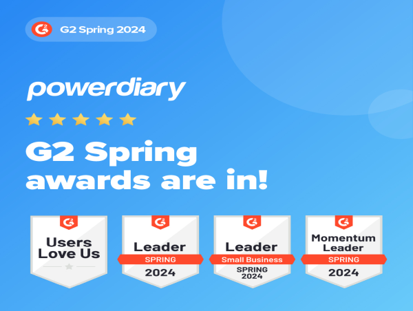  Power Diary Named a Leader in the Medical Practice Management Report by Real Users on G2 